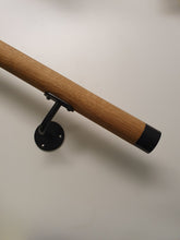Load image into Gallery viewer, Black &amp; Oak Handrail
