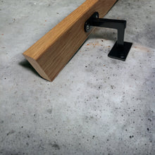 Load image into Gallery viewer, Black &amp; Oak Rectangle Handrail
