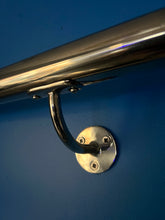 Load image into Gallery viewer, Stainless Steel Handrail With Flat Ends- External Grade 316- Anti Corrosion Mirror Polished
