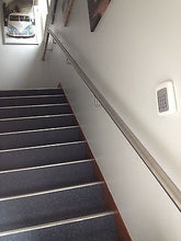 Load image into Gallery viewer, Stainless Steel Handrail With Flat Ends - SimpleHandrails.co.uk
