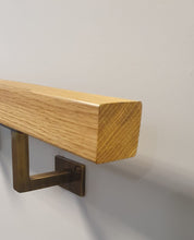 Load image into Gallery viewer, Antique &amp; Oak Square Handrail
