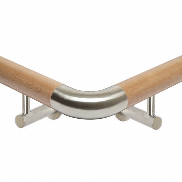 Curved Elbow- Wooden Range (VARIOUS FINISHES)