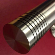 Load image into Gallery viewer, Stainless Steel Handrail With 7 Groove Ends - SimpleHandrails.co.uk
