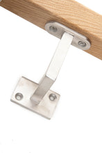 Load image into Gallery viewer, Stainless Steel &amp; Oak Square Handrail
