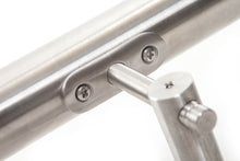 Load image into Gallery viewer, Stainless Steel Handrail With Flat Ends- Upgraded Bracket- Premium Rail - SimpleHandrails.co.uk
