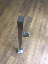 Load image into Gallery viewer, Stainless Steel Balustrade- Square Simple- End Post - SimpleHandrails.co.uk
