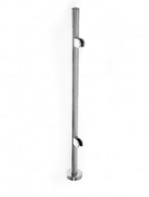 Load image into Gallery viewer, Stainless Steel Balustrade Mirror Polished- Simple- End Post - SimpleHandrails.co.uk
